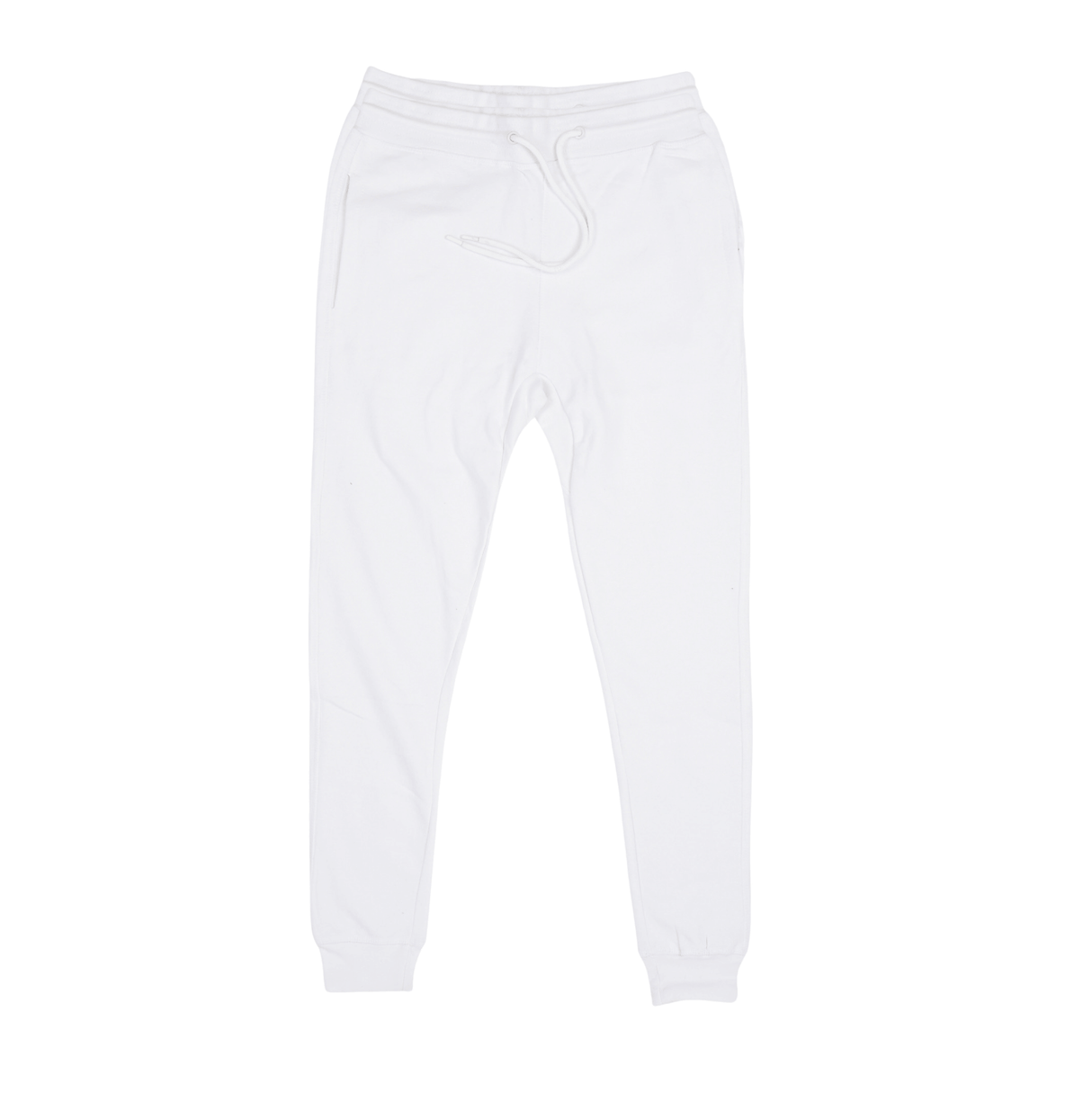 2690 Unisex Fleece Perfect Jogger white