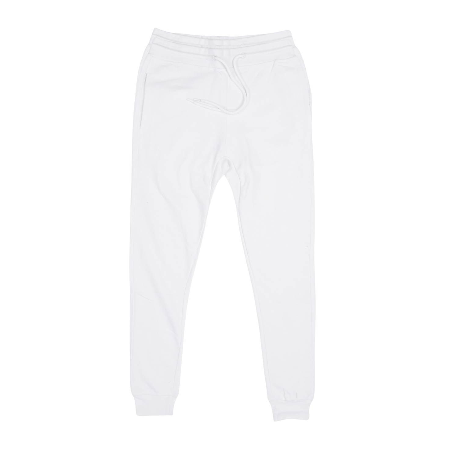 2690 Unisex Fleece Perfect Jogger white