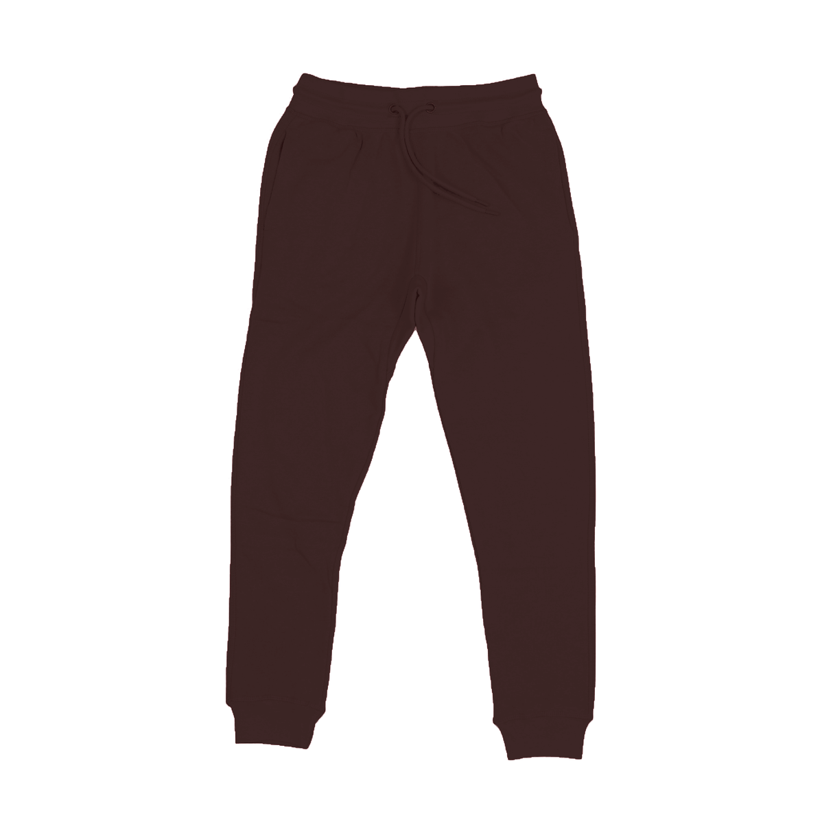 2690 unisex fleece jogger pants brown