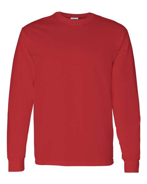 5400 Heavy Cotton™ Long Sleeve T-Shirt - Red