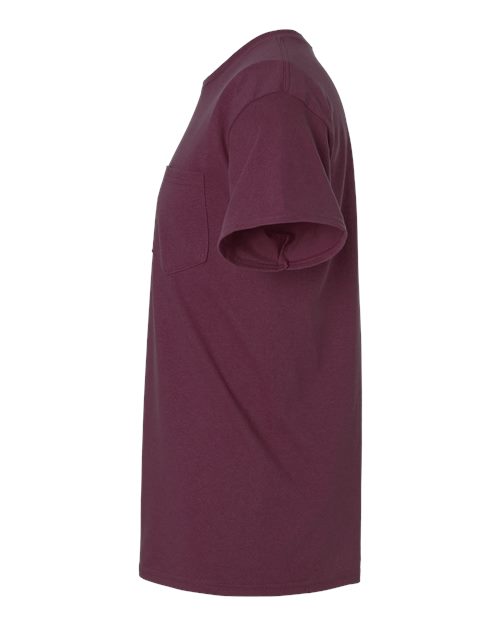 Gildan Unisex Ultra Cotton® Pocket T-Shirt 2300 - Maroon