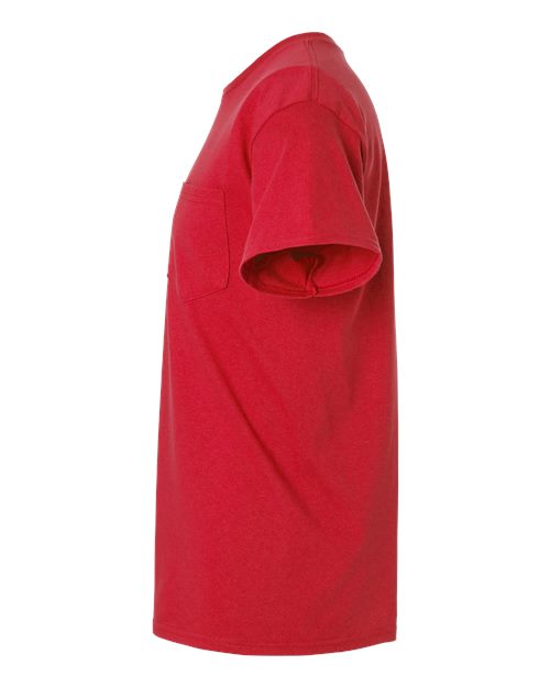 Gildan Unisex Ultra Cotton® Pocket T-Shirt 2300 - Red