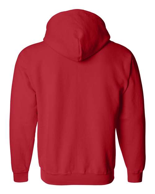 Gildan Unisex Heavy Blend™ Full-Zip Hooded Sweatshirt 18600 - Red