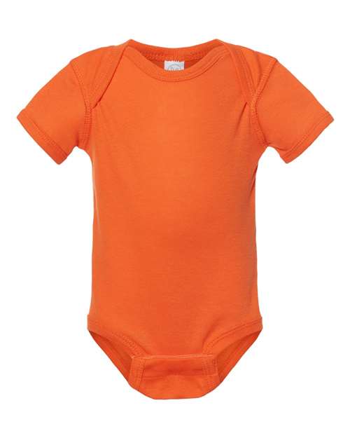 4400 Infant Baby Rib Bodysuit - Orange