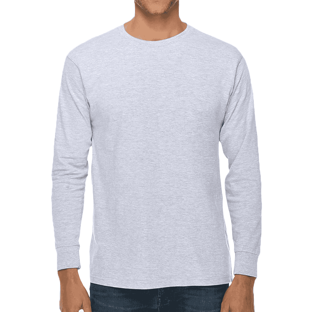 3001 Premium Unisex Long Sleeve Tee - Black
