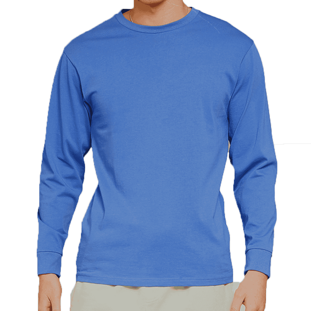 3001 Premium Unisex Long Sleeve Tee - Black