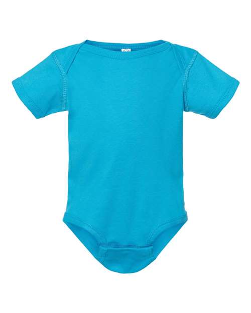 4400 Infant Baby Rib Bodysuit - Turquoise