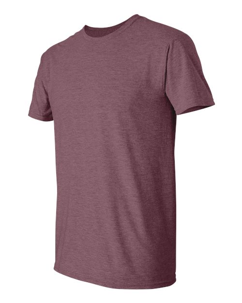 Gildan Unisex Softstyle® T-Shirt 64000 - Heather Maroon