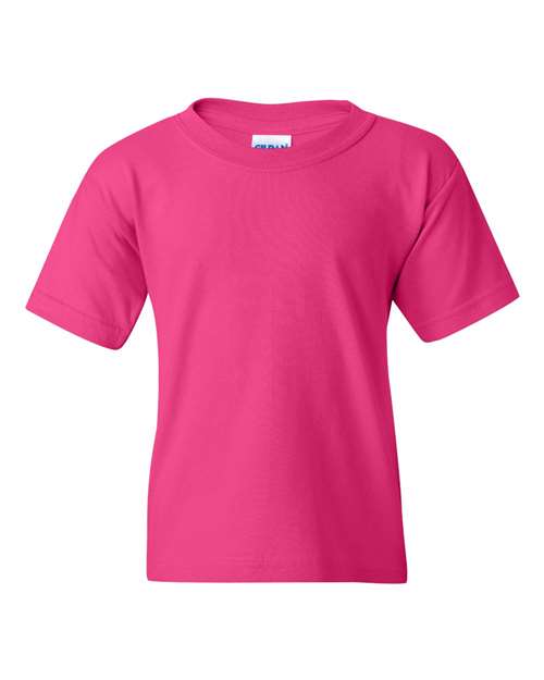 5000B Heavy Cotton™ Youth T-Shirt - Heliconia