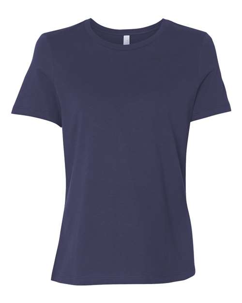 6400 Women’s Relaxed Jersey Tee - Navy