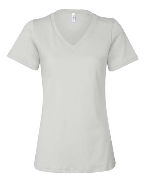 6405 Women’s Relaxed Jersey V-Neck Tee