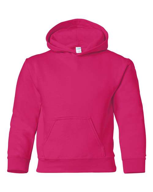 Youth Heavy Blend™ Hooded Sweatshirt - Heliconia