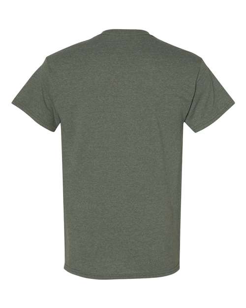 Gildan Unisex Heavy Cotton™ T-Shirt 5000 - Heather Military Green