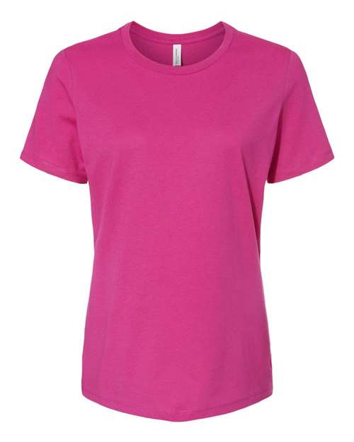 6400 Women’s Relaxed Jersey Tee - Berry