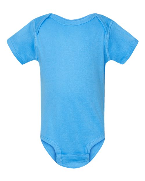 4400 Infant Baby Rib Bodysuit - Aqua