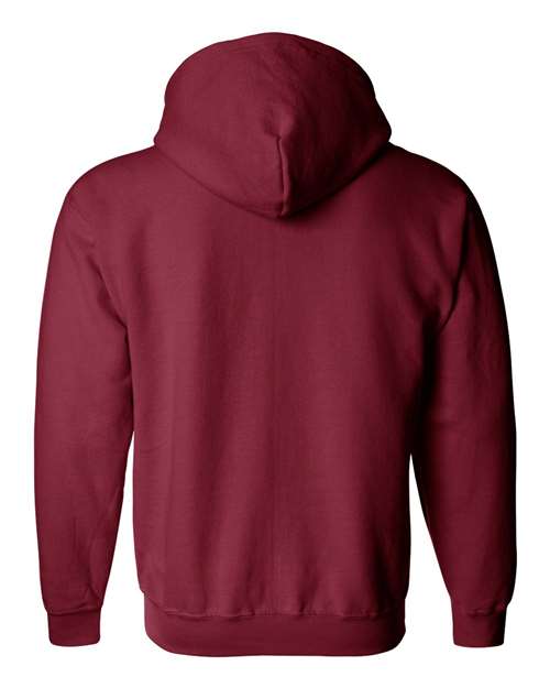 Gildan Unisex Heavy Blend™ Full-Zip Hooded Sweatshirt 18600 - Cardinal Red