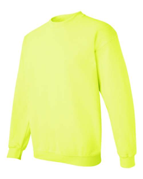 Gildan Unisex Heavy Blend™ Crewneck Sweatshirt 18000 - Safety Green