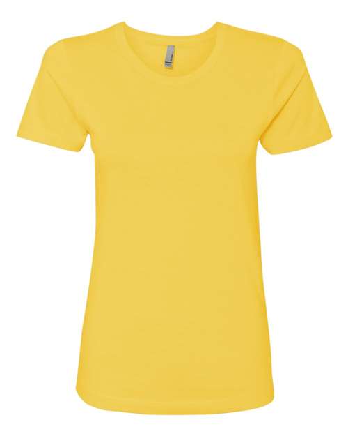 3900 Women’s Cotton T-Shirt - Vibrant Yellow