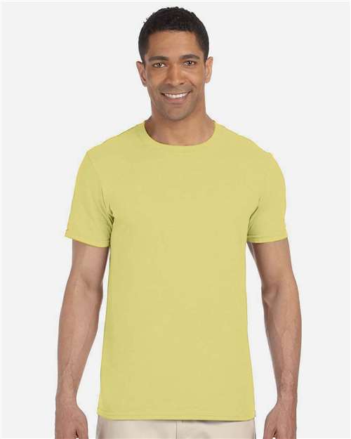 Gildan Unisex Softstyle® T-Shirt 64000 - Cornsilk