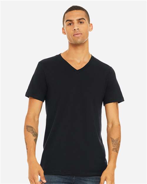 3005 Unisex Jersey V-Neck Tee