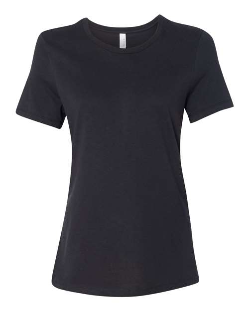 6400 Women’s Relaxed Jersey Tee - Vintage Black