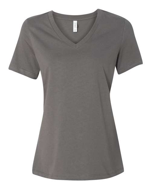 6405 Women’s Relaxed Jersey V-Neck Tee
