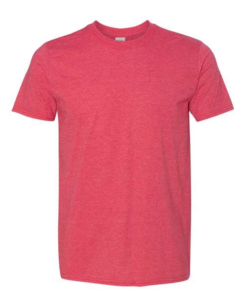 Gildan Unisex Softstyle® T-Shirt 64000 - Heather Red