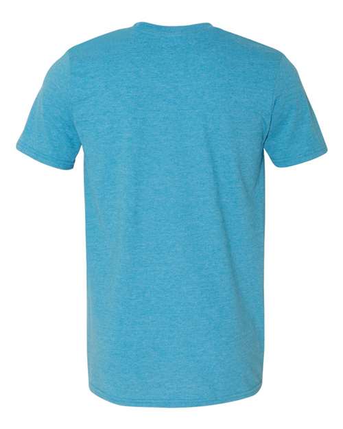 Gildan Unisex Softstyle® T-Shirt 64000 - Heather Sapphire