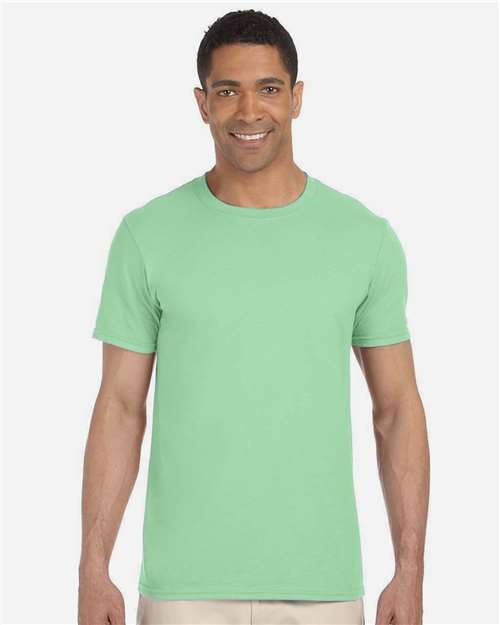 Gildan Unisex Softstyle® T-Shirt 64000 - Mint Green