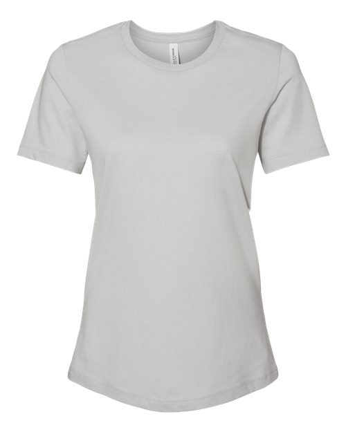 6400 Women’s Relaxed Jersey Tee - Solid Athletic Grey