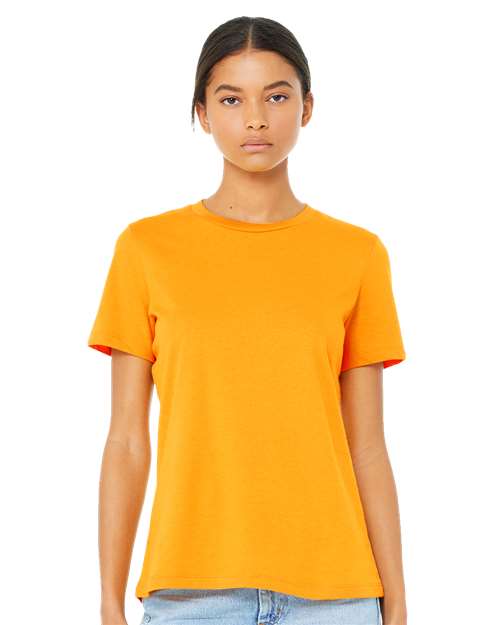 6400 Women’s Relaxed Jersey Tee - Gold