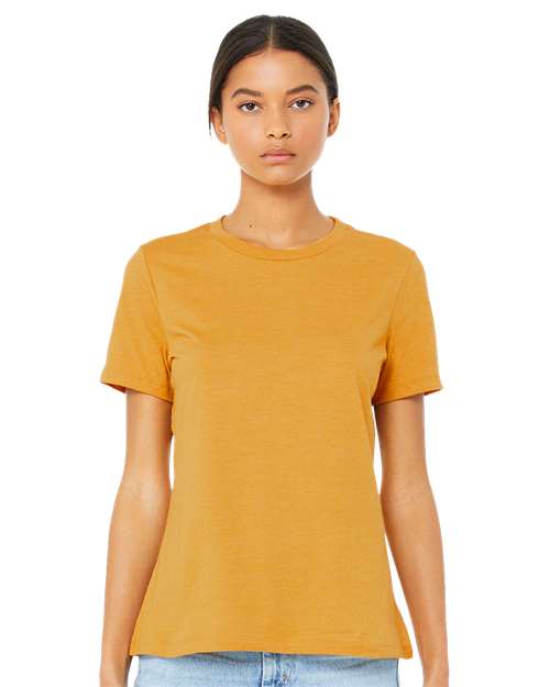 6400 Women’s Relaxed Jersey Tee - Mustard