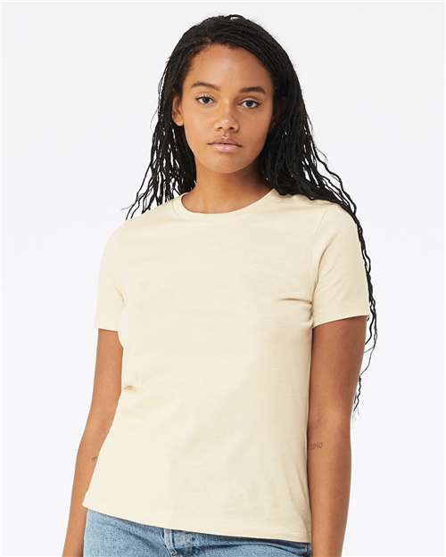 6400 Women’s Relaxed Jersey Tee - Natural