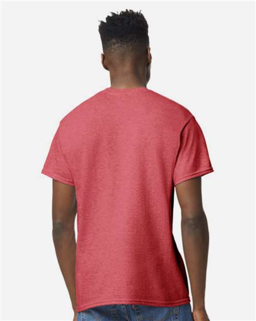 Gildan Unisex DryBlend® T-Shirt 8000 - Heather Scarlet Red