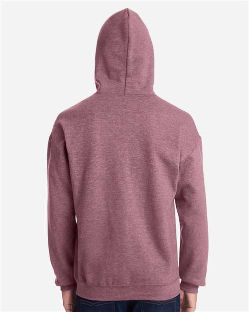 Gildan Unisex Heavy Blend™ Hooded Sweatshirt 18500 - Heather Dark Maroon