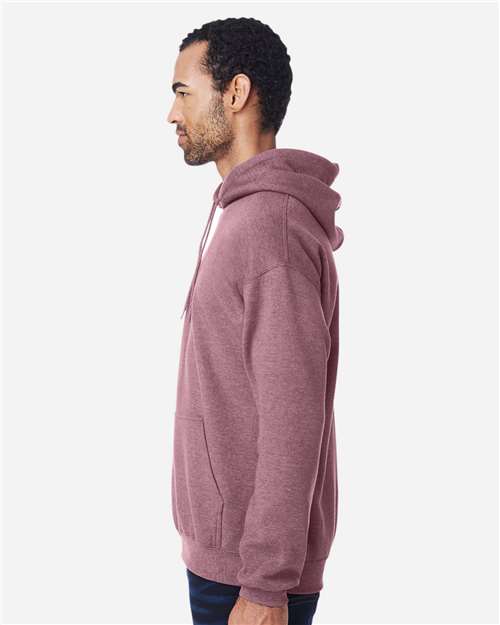 Gildan Unisex Heavy Blend™ Hooded Sweatshirt 18500 - Heather Dark Maroon