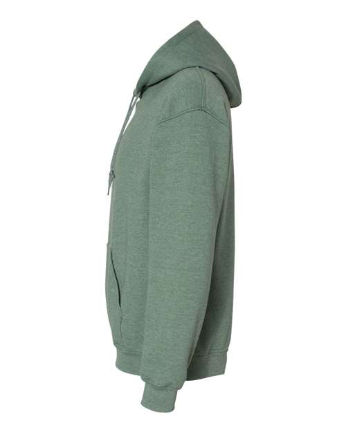 Gildan Unisex Heavy Blend™ Hooded Sweatshirt 18500 - Heather Dark Green