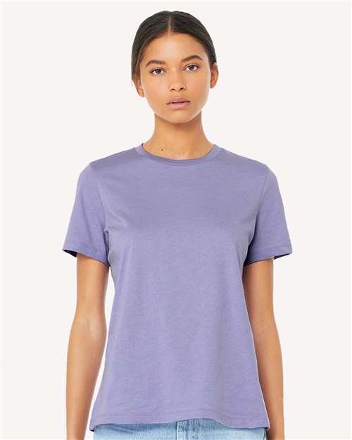 6400 Women’s Relaxed Jersey Tee - Dark Lavender