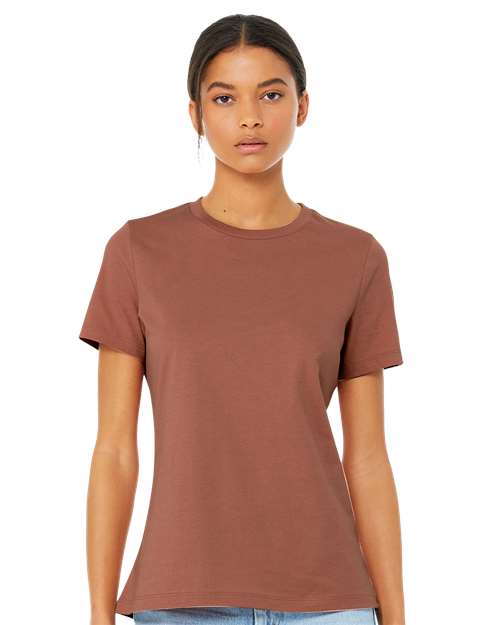 6400 Women’s Relaxed Jersey Tee - Terracotta