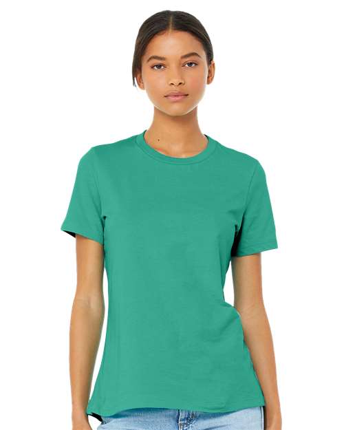 6400 Women’s Relaxed Jersey Tee - Teal