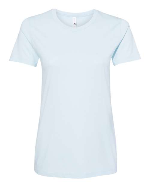3900 Women’s Cotton T-Shirt - Light Blue
