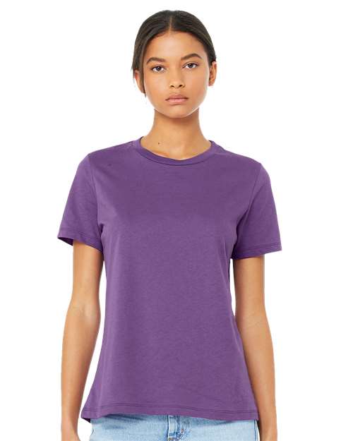 6400 Women’s Relaxed Jersey Tee - Royal Purple