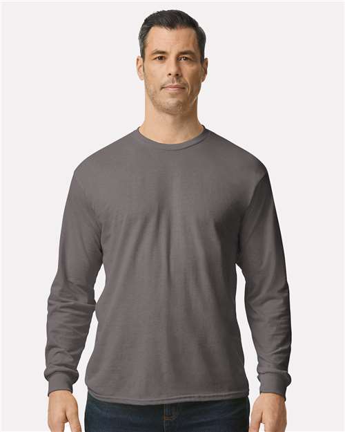 5400 Heavy Cotton™ Long Sleeve T-Shirt - Charcoal