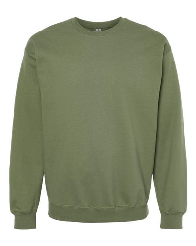 Gildan Unisex Softstyle® Midweight Crewneck Sweatshirt SF000 - Military Green