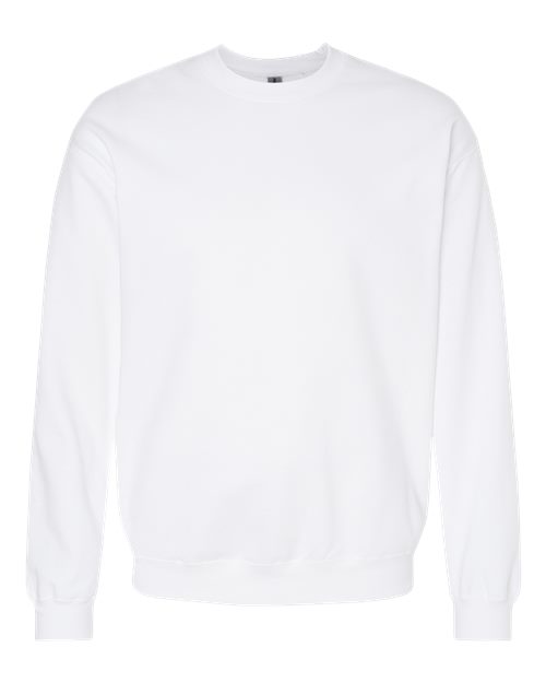 Gildan Unisex Softstyle® Midweight Crewneck Sweatshirt SF000 - White
