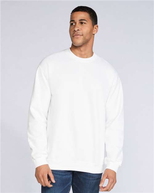 Gildan Unisex Softstyle® Midweight Crewneck Sweatshirt SF000 - White