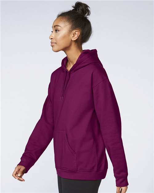 Gildan Unisex Softstyle® Midweight Hooded Sweatshirt SF500 - Maroon