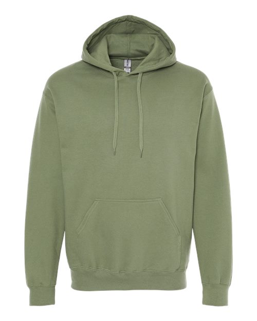 Gildan Unisex Softstyle® Midweight Hooded Sweatshirt SF500 - Military Green