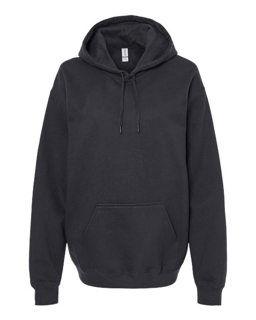 Gildan Unisex Softstyle® Midweight Hooded Sweatshirt SF500 - Black