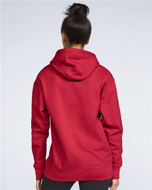 Gildan Unisex Softstyle® Midweight Hooded Sweatshirt SF500 - Red